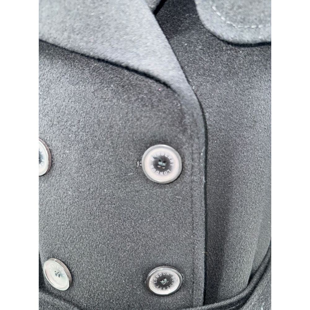 Burberry London Wool & Cashmere Trench Coat – Made in Italy, Size US 14 - Picture 7 of 14